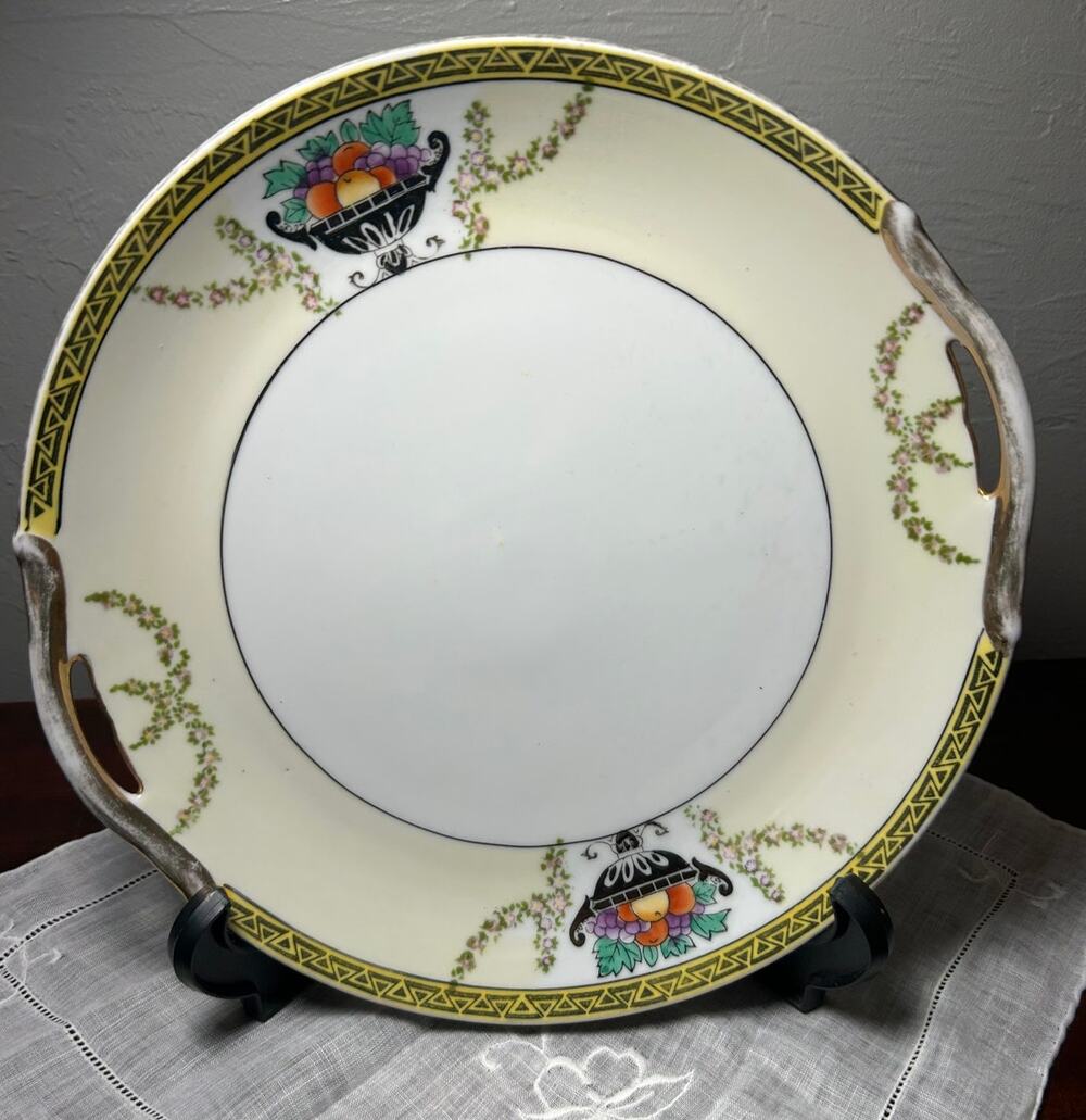 Noritake M hand painted plate
